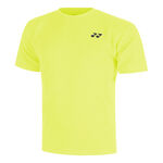 V&ecirc;tements Yonex Yonex T-shirt Hommes-Jaune Lemon