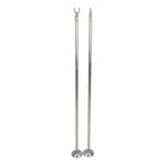 Équipement Court De Tennis Tegra Single-Stangen aus Aluminium
