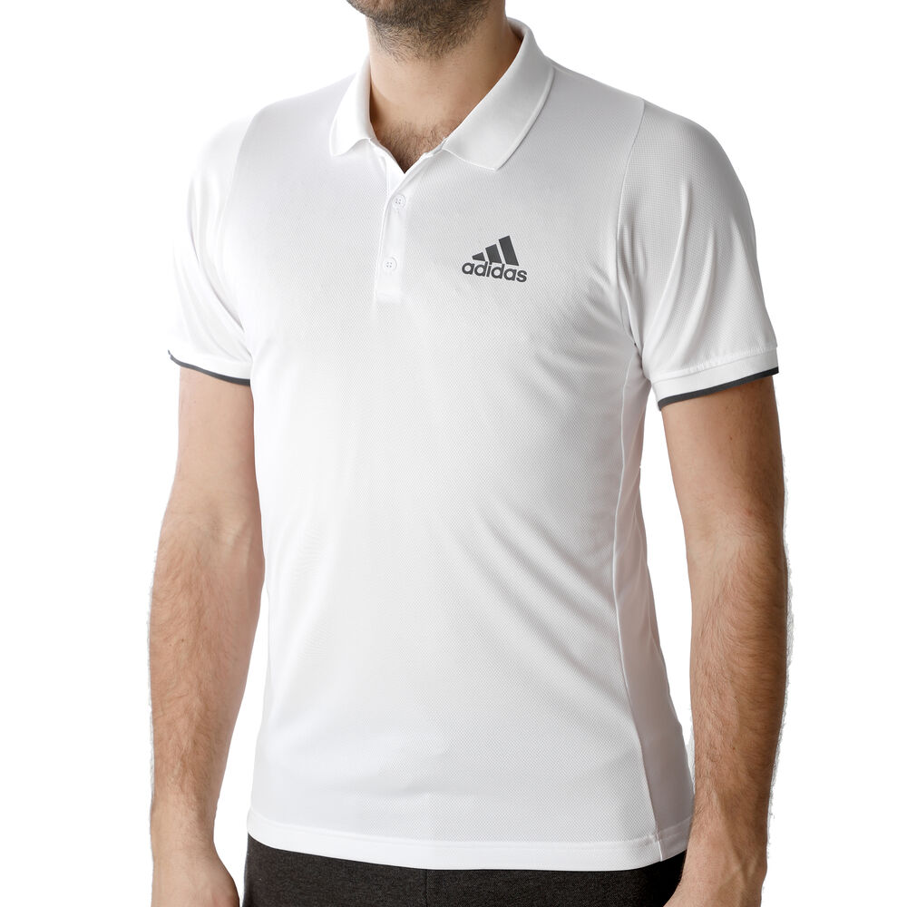 adidas Freelift Polo Hommes - Blanc , Noir
