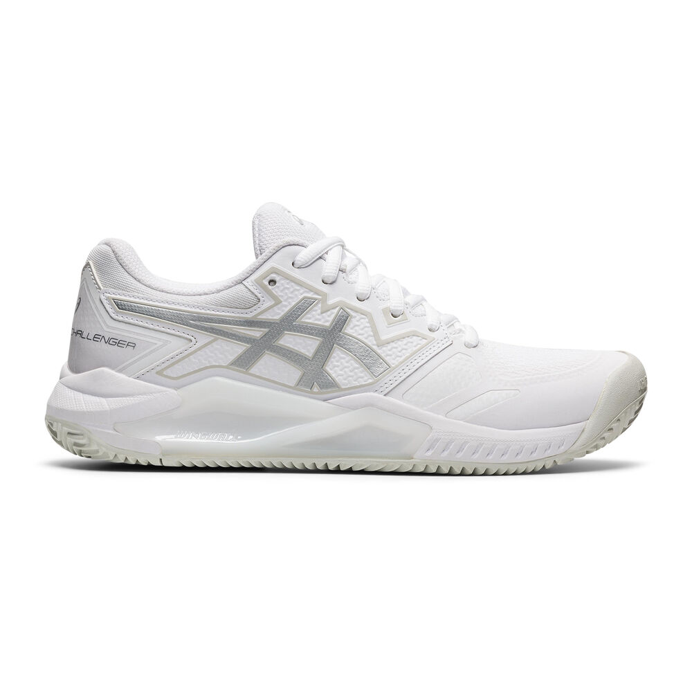Asics Gel-Challenger 13 Chaussure Terre Battue Femmes - Blanc , Argent