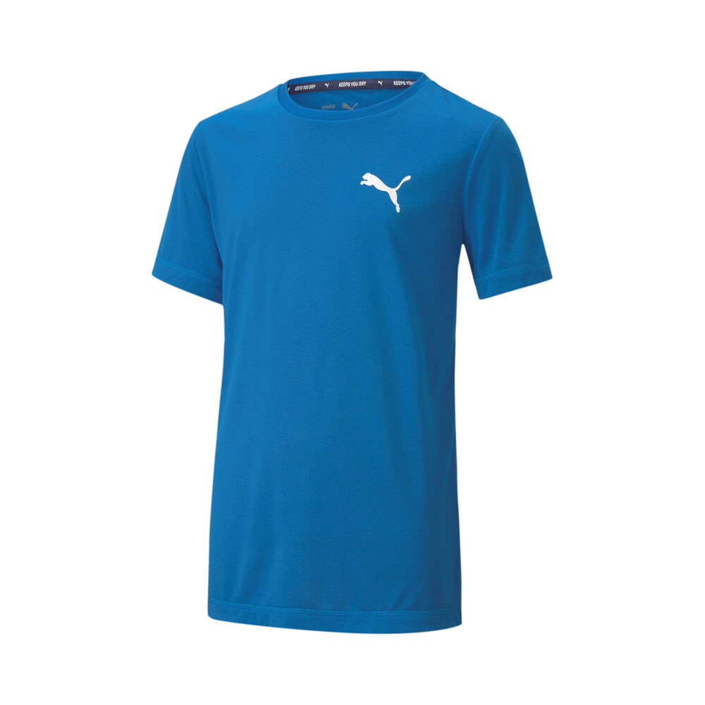 Puma Active T-shirt Garçons - Bleu , Blanc