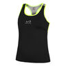 Flow Débardeur tank top Femmes - noir, vert