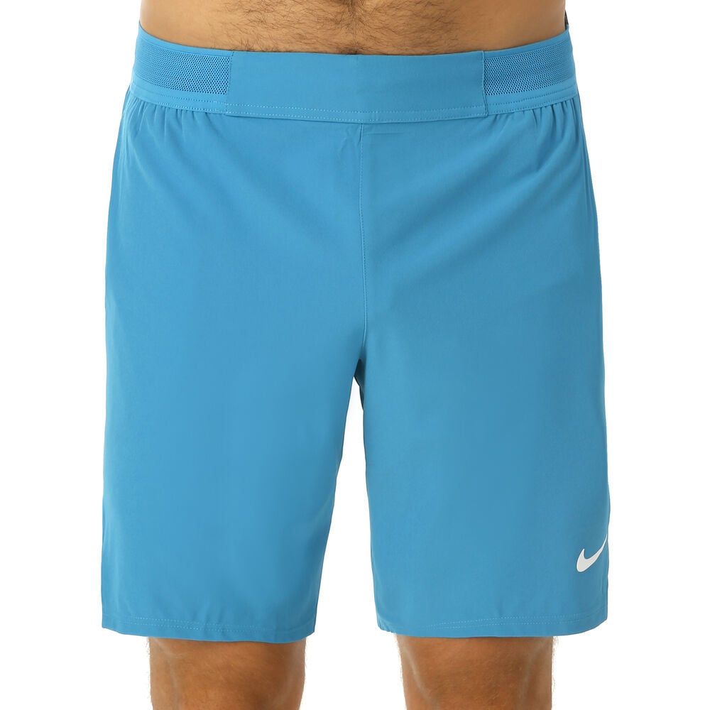 Nike Court Flex Ace Shorts Hommes - Turquoise , Blanc