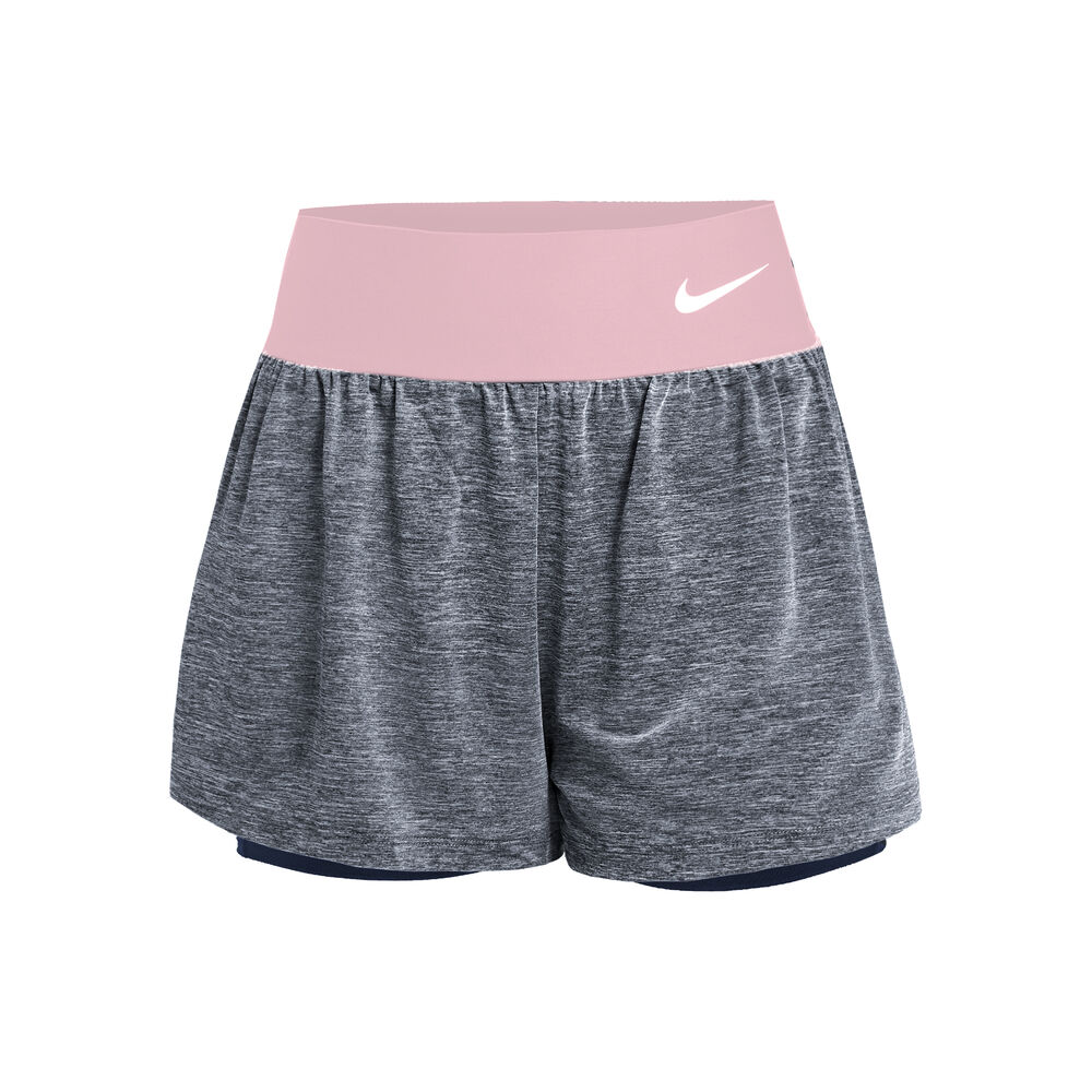 Nike Dri-Fit Advantage Shorts Femmes - Bleu Foncé , Rosé