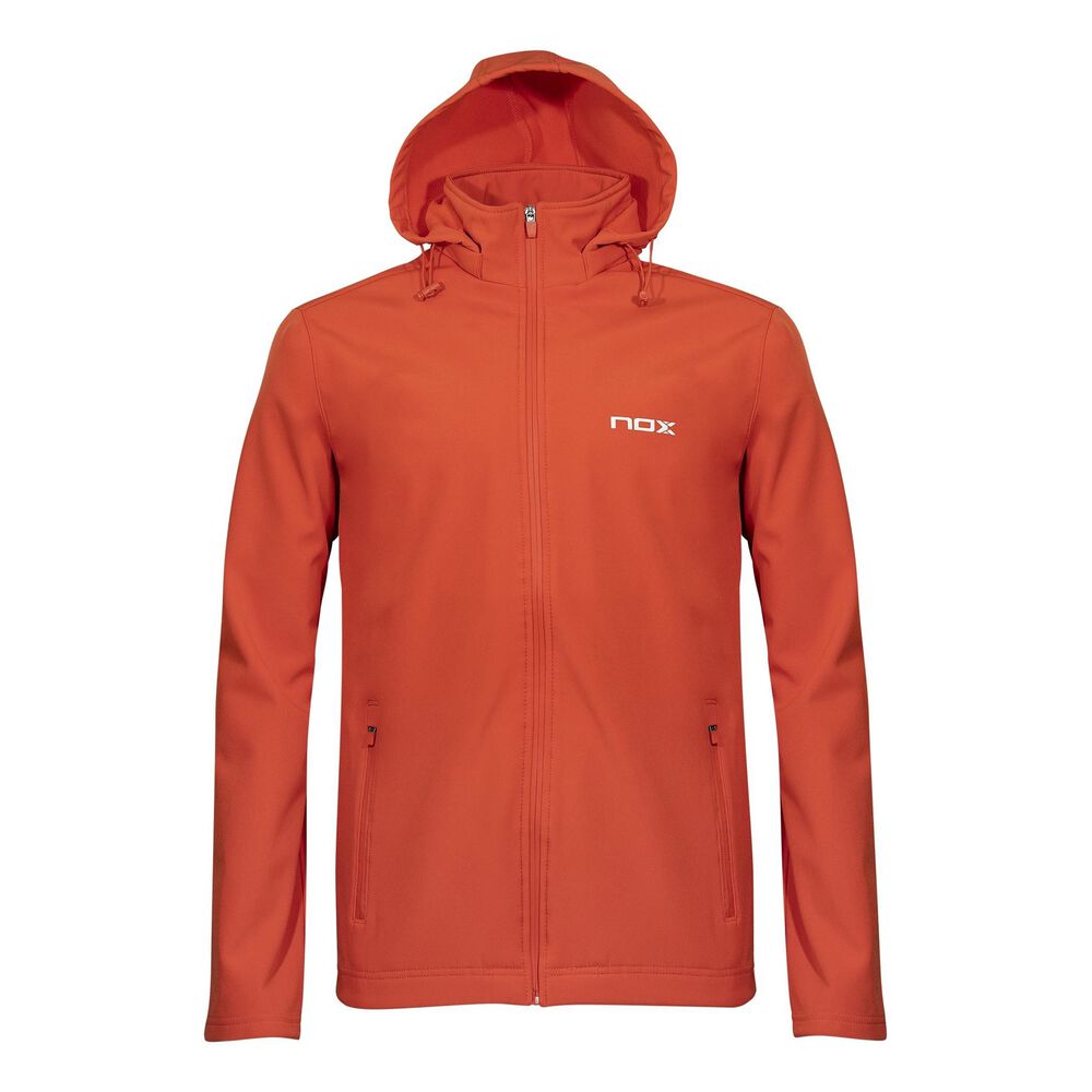 NOX Team Softshell Veste De Survêtement Hommes - Orange