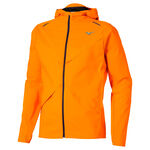 V&ecirc;tements Mizuno Mizuno Tech Thermal Charge Veste running Hommes-orange