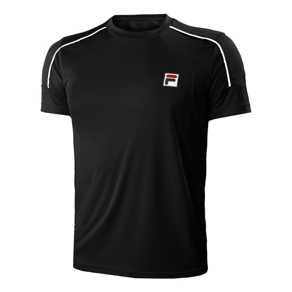 Fila Arnaud T-shirt Hommes - Noir , Blanc