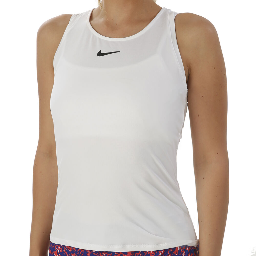 Nike Court Dri-Fit Débardeur Tank Top Femmes - Blanc , Noir