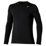 Vêtements Mizuno Mizuno Core Impulse Maillot de course Hommes - noir, 