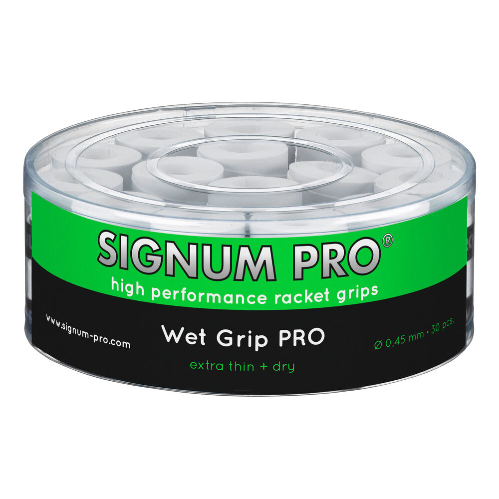 Signum Pro Wet Grip PRO Pack De 30 - Blanc