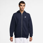 Vêtements Nike Nike Club Bb Full-Zip Gilet En Coton Hommes-Bleu Foncé