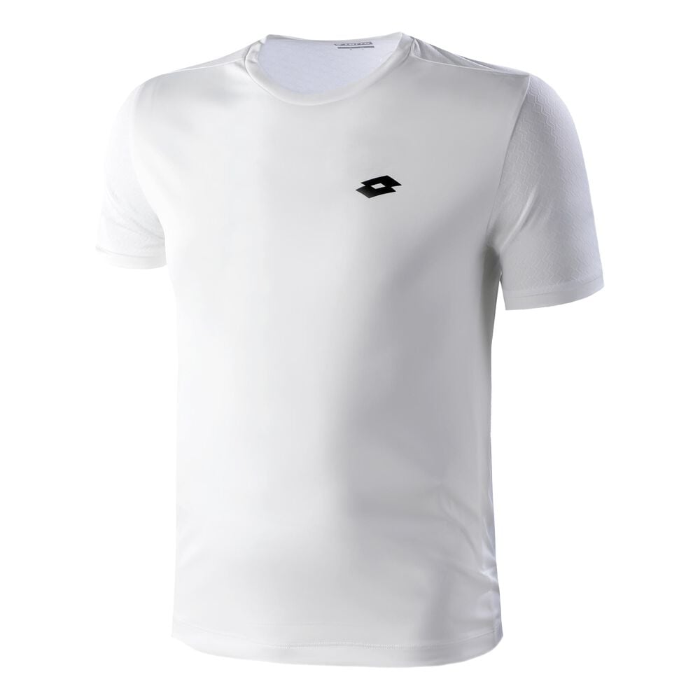 Lotto Top Ten III PL T-shirt Hommes - Blanc , Noir