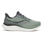Chaussures de running Saucony Saucony Triumph 23 Chaussure De Running Sans Stabilisateurs Hommes-Kaki, Gris
