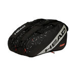 HEAD HEAD Team Padel Bag L Sac De Padel-Noir,Argent