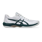 Chaussures de tennis ASICS ASICS Game FF Clay Chaussure Terre Battue Hommes-Blanc,Vert Foncé