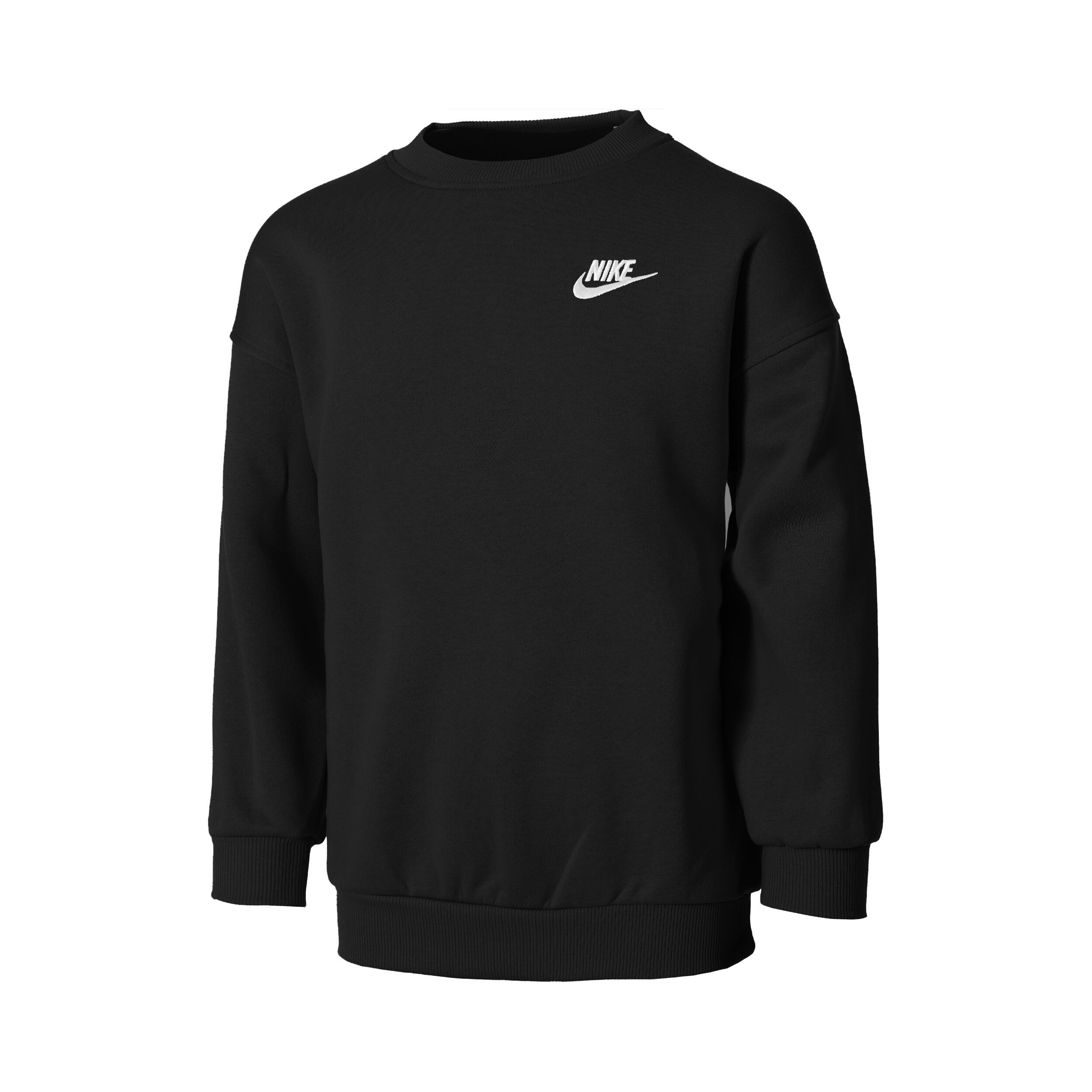 Club Fleece Oversized Crew Sweat shirt Filles Noir