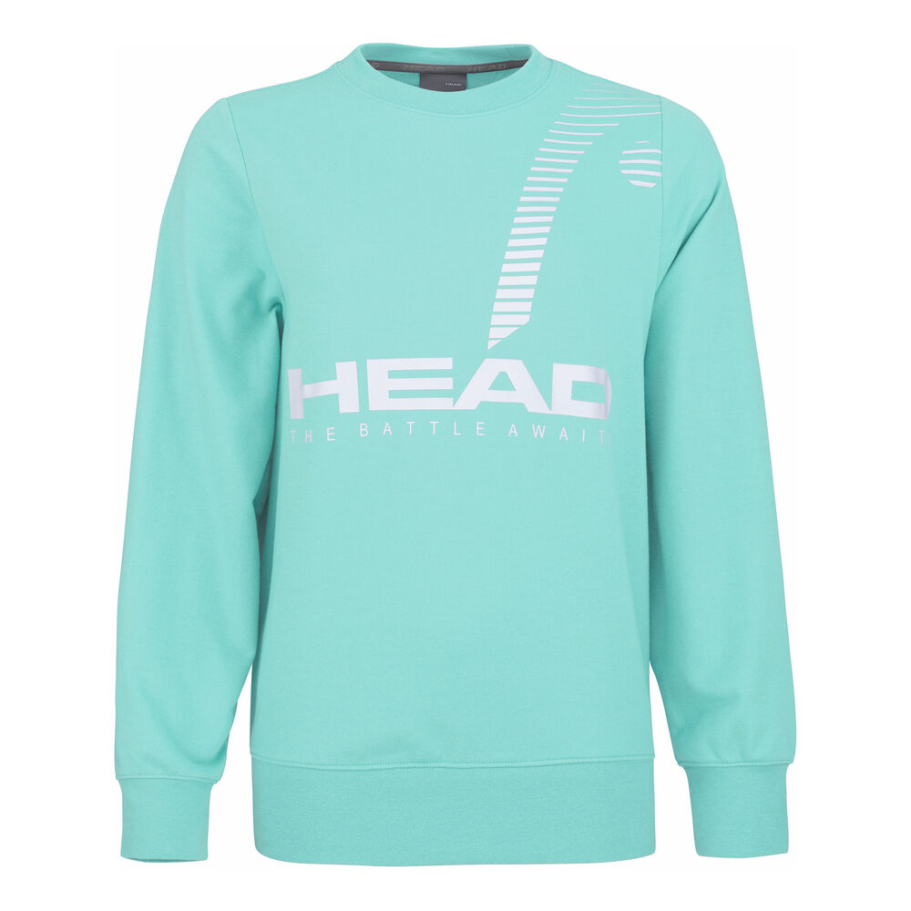 HEAD Rally Sweat-shirt Femmes - Mint, Blanc