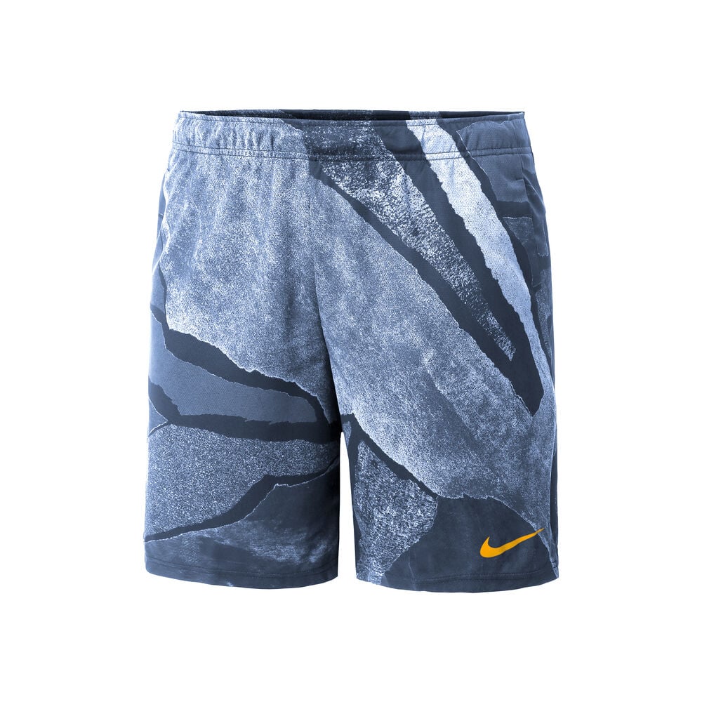 Nike Dry All Over Print Shorts Hommes - Bleu , Blanc