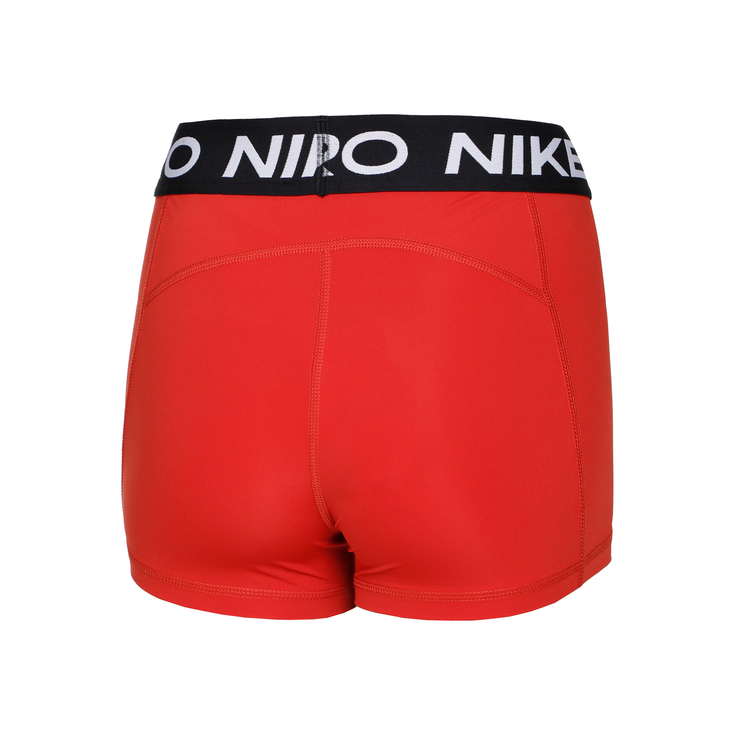 Pro Shorts Femmes Rouge Noir