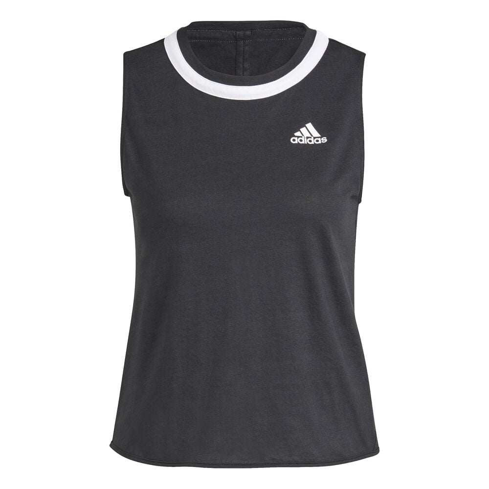 adidas Club Knot Débardeur Tank Top Femmes - Noir , Blanc