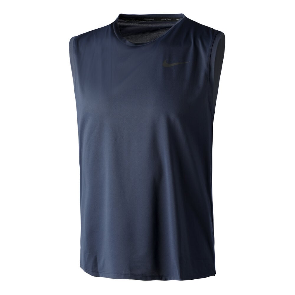 Nike Dri-Fit Pro Débardeur Tank Top Hommes - Bleu Foncé , Noir