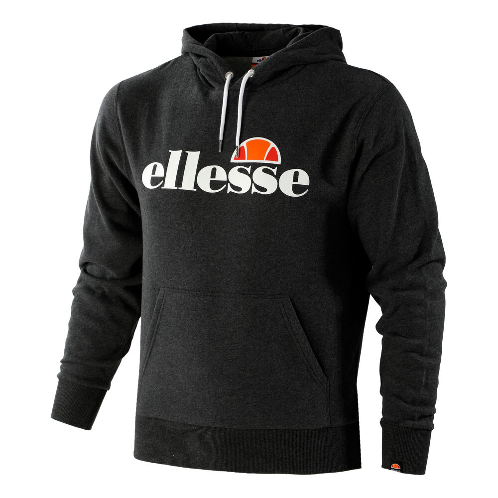 Ellesse SL Gottero Sweat À Capuche Hommes - Gris Foncé, Blanc