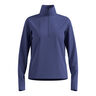 Essential Thermal Midlayer 1/2 Zip Maillot De Course Femmes-Bleu