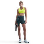 Vêtements Nike Nike Swoosh Medium Soutien-gorge sport Femmes - jaune lemon, blanc