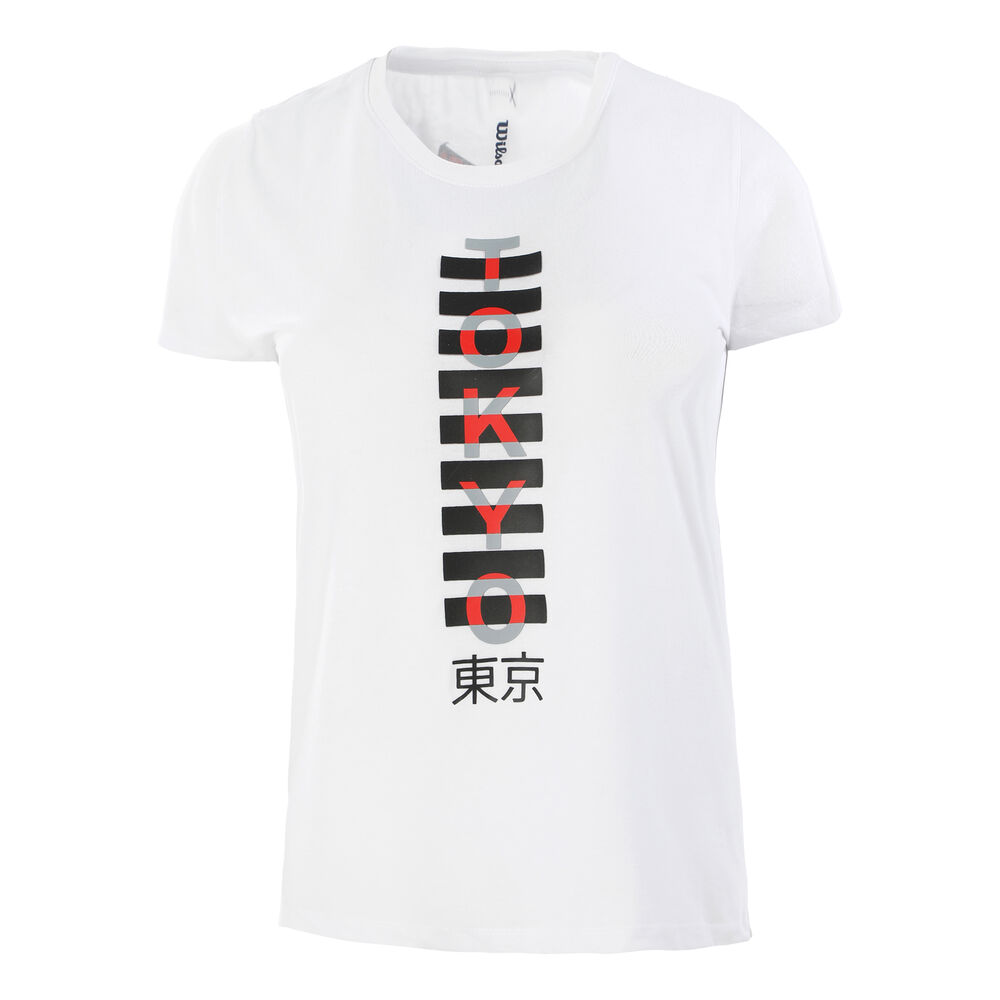 Wilson Tokyo Tech T-shirt Femmes - Blanc , Noir