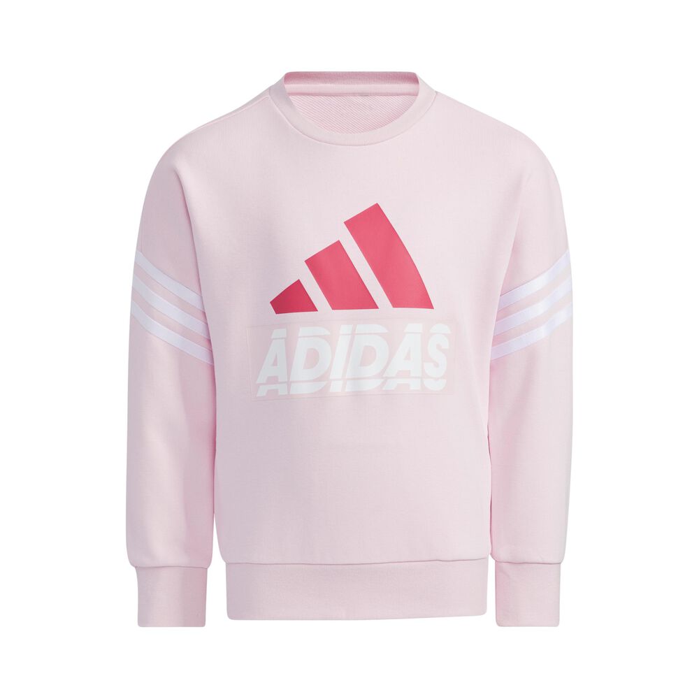 adidas GFX Crew Sweat-shirt Enfants - Rosé, Pink