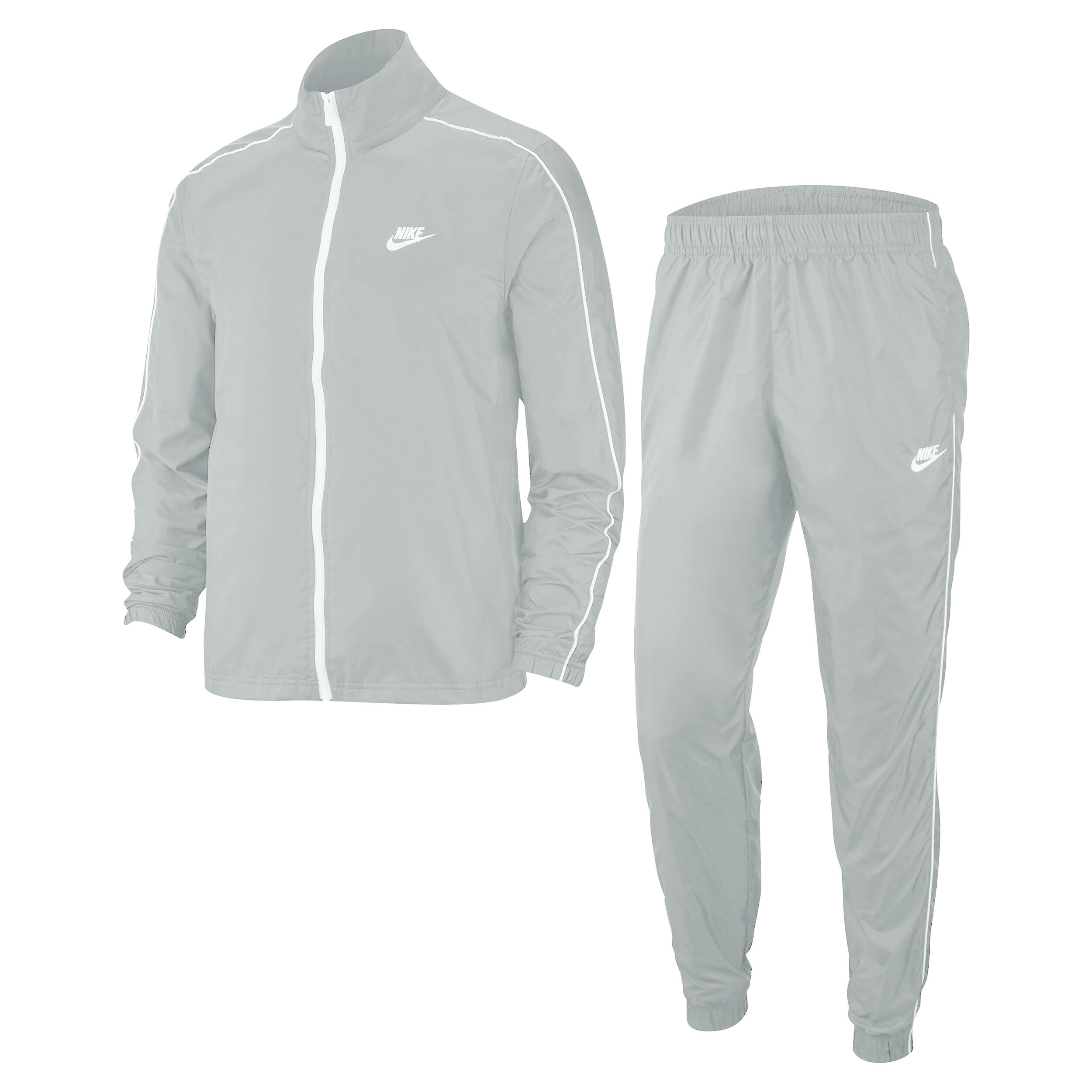 Buy Nike Sportswear Woven Survetement Hommes Gris Blanc online Tennis Point FR