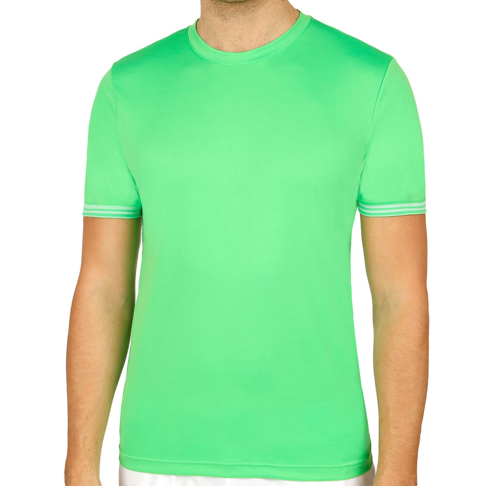 Wilson Team Solid Crew T-shirt Hommes - Vert , Blanc
