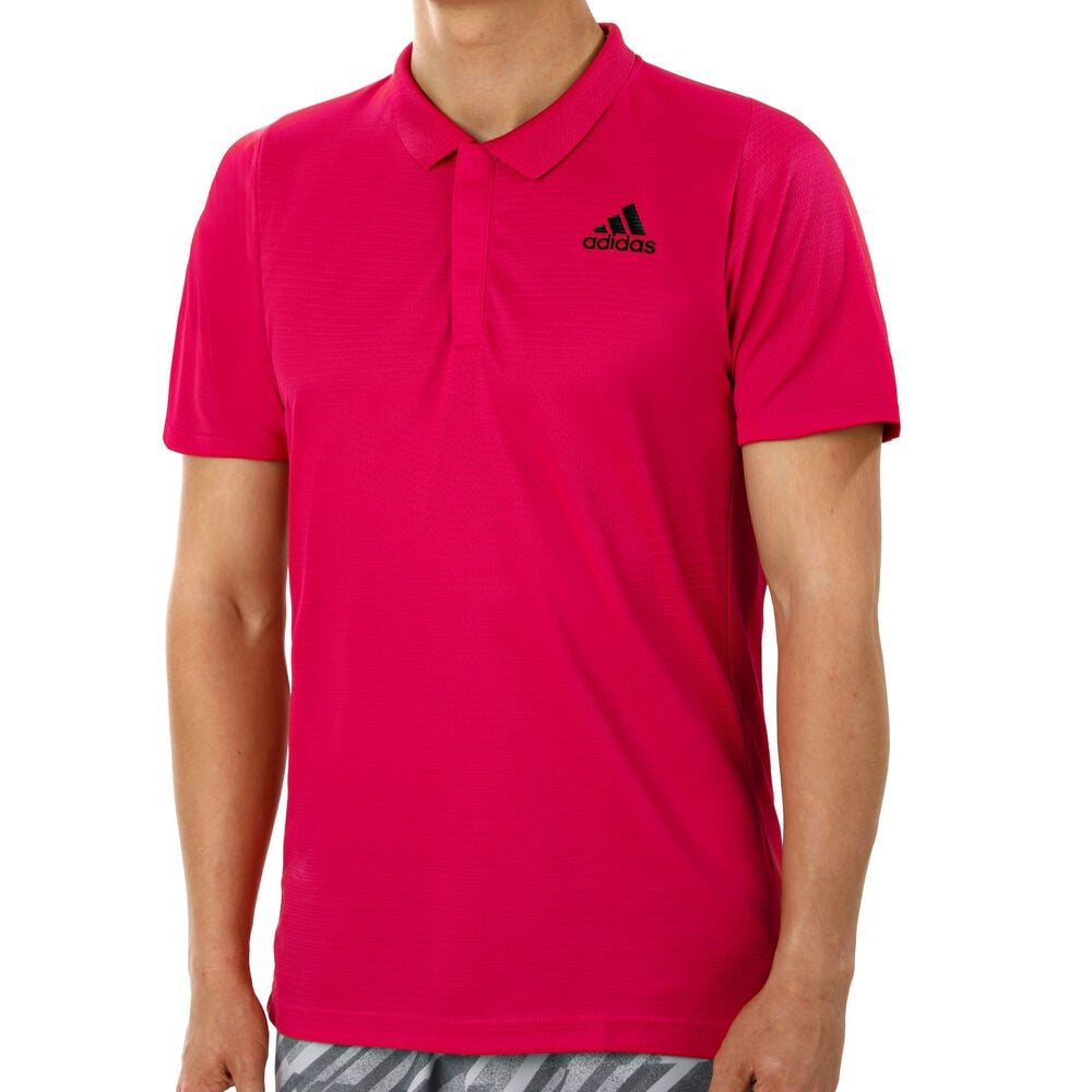 adidas Freelift Heat Ready Polo Hommes - Pink , Noir