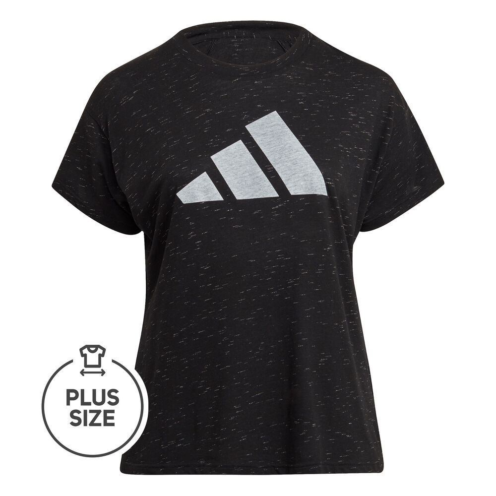 adidas Winner 2.0 Plus Size T-shirt Femmes - Noir , Gris Clair