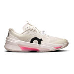 Chaussures de tennis On On THE ROGER Pro Fire  AC Chaussures toutes surfaces Femmes-blanc, pink