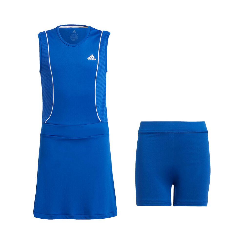 adidas Pop Up Robe Filles - Bleu , Blanc