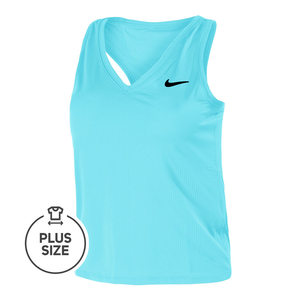 Nike Court Victory Plus Size Débardeur Tank Top Femmes - Bleu Clair