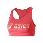 V&ecirc;tements ASICS ASICS Sakura Spiral Soutien-gorge Sport Femmes-Pink,Abricot