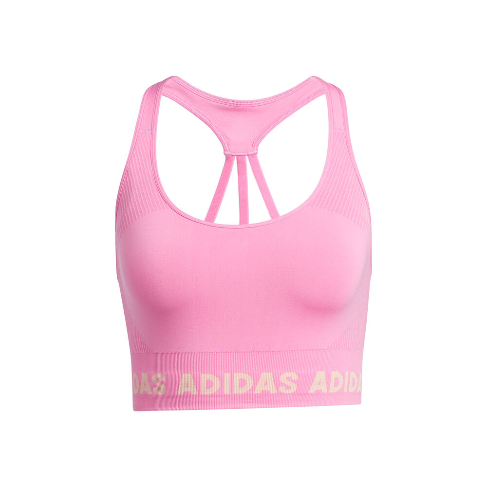 adidas Aeroknit Soutien-gorge Sport Femmes - Rosé, Jaune