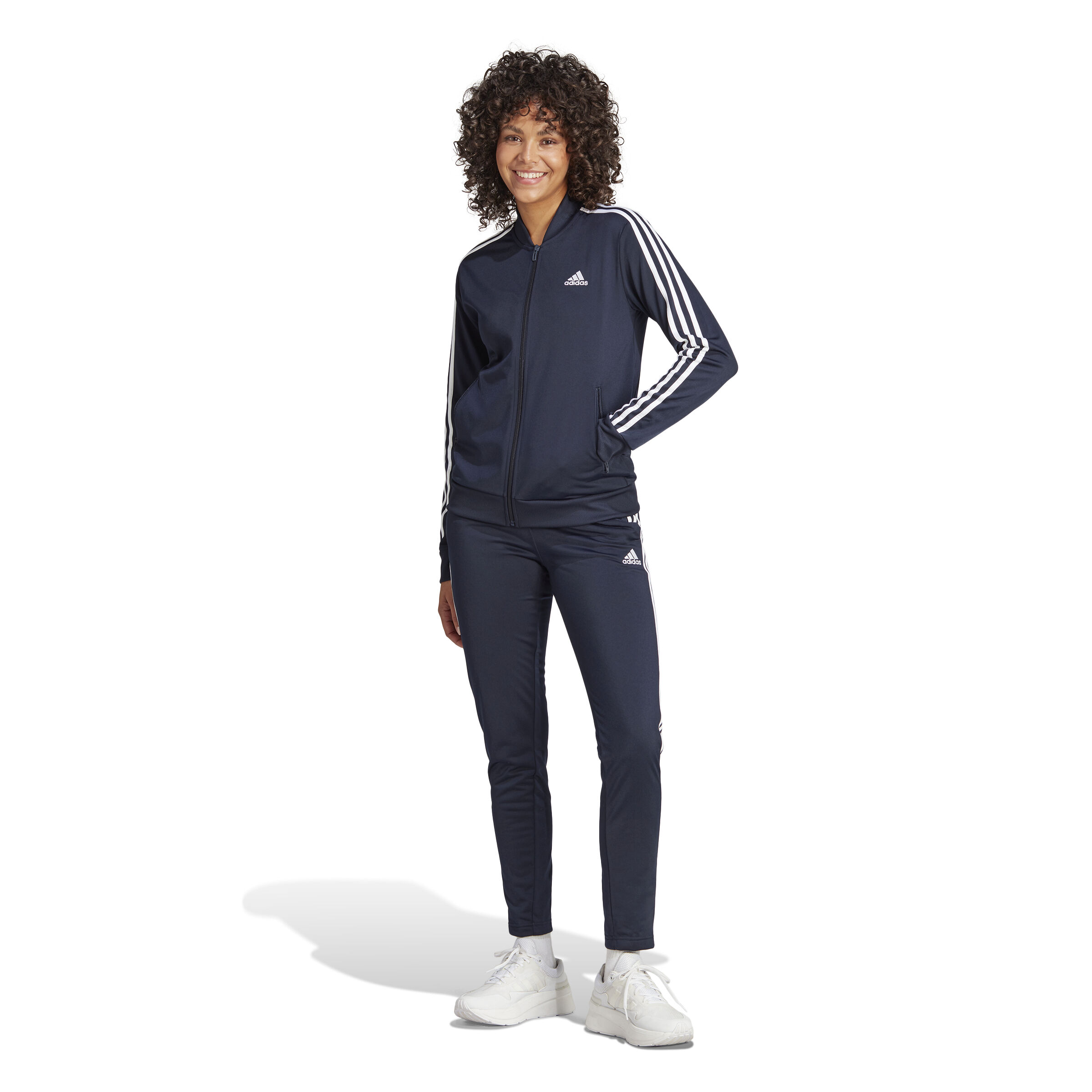 Survetement adidas femme bleu et blanc best sale