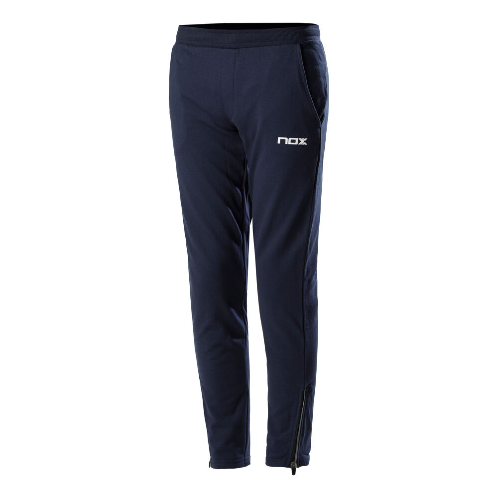 NOX Tour Pantalon Survêtement Hommes - Bleu Foncé , Blanc