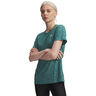Tech Twist T-shirt Femmes-vert, blanc