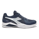 Chaussures de tennis Diadora Diadora  Blushield Torneo 3 Chaussure terre battue Hommes-bleu fonc&eacute;,blanc