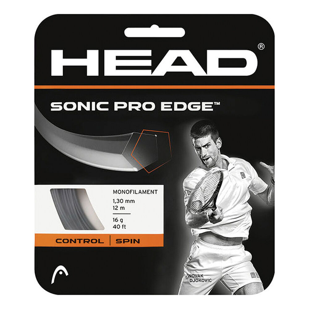 HEAD Sonic Pro Edge Cordage En Garniture 12m - Anthracite