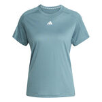 Vêtements adidas adidas Essentials Crew T-shirt Femmes-Sauge