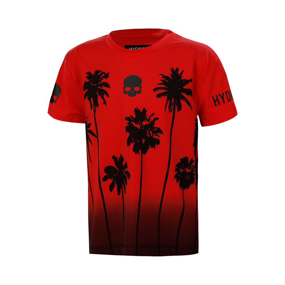 Hydrogen Tech Palms T-shirt Garçons - Rouge , Noir