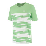 V&ecirc;tements de tennis Dunlop Dunlop Game T-shirt Hommes-vert clair, blanc