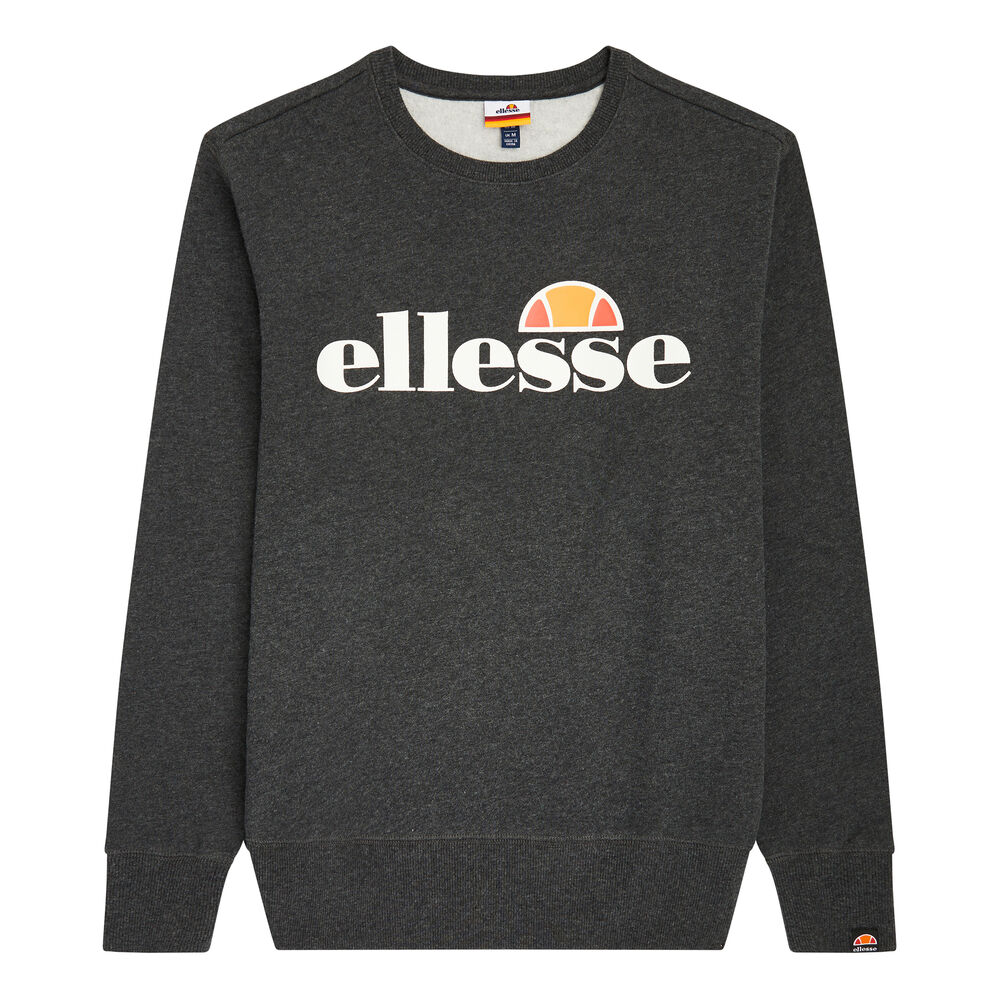 Ellesse SL Succiso Sweat-shirt Hommes - Gris Foncé, Blanc
