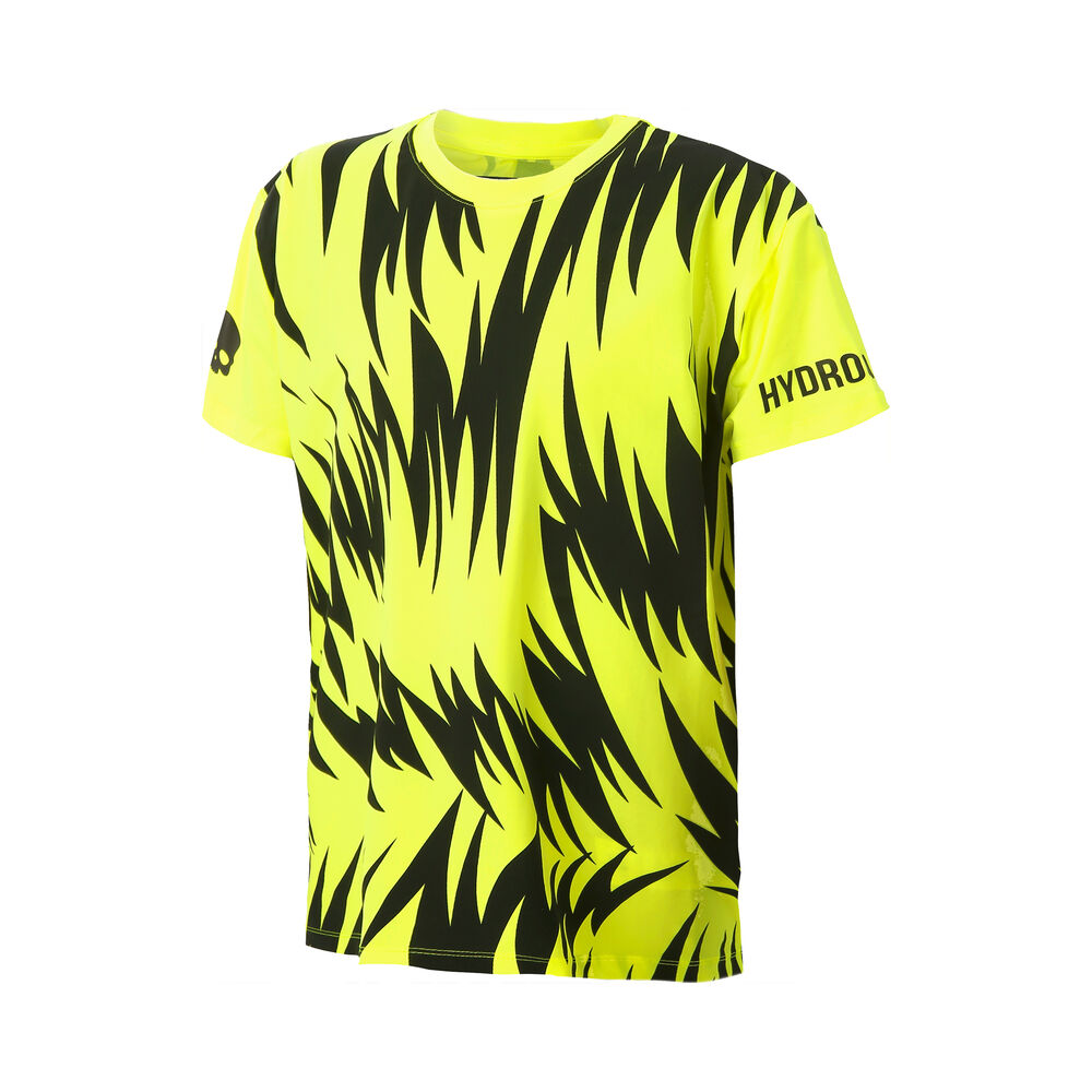 Hydrogen Tech Scratch T-shirt Garçons - Jaunes Fluo , Noir
