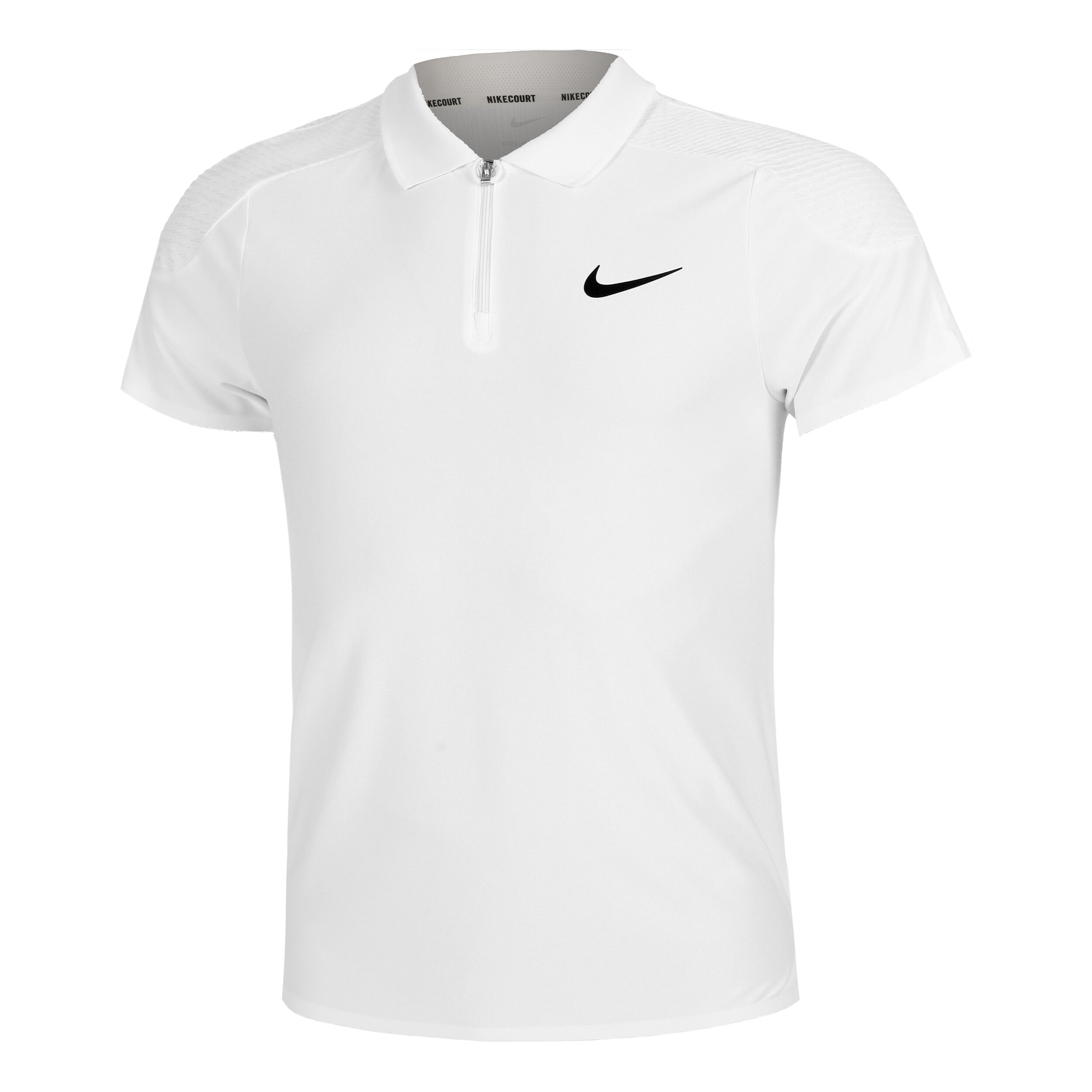 Dri Fit Court Advantage Polo Hommes Blanc Or